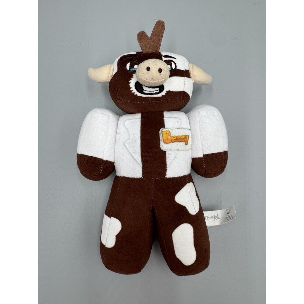 Beck Bro Jack - Bessy Cow Plush 8” Stuffed Animal